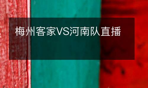 梅州客家VS河南队直播